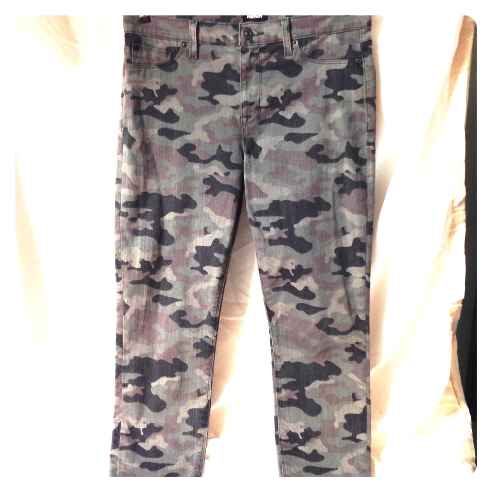 Hudson camouflage skinny jean
